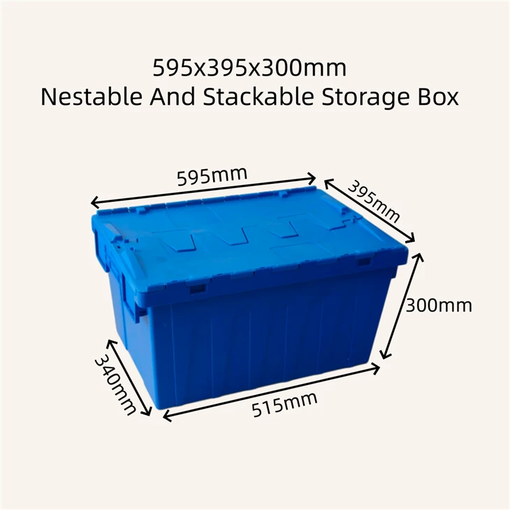 595x395x300mmNestable And Stackable Storage Box