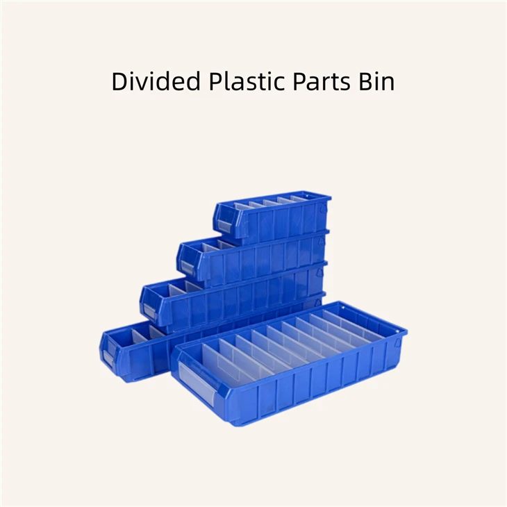 Divided Plastic Parts Bin