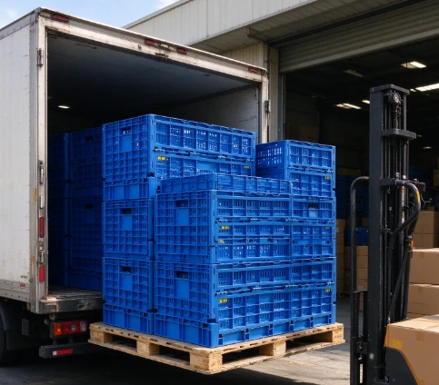 Collapsible Plastic Egg Crate: Multi-purpose Container For Poultry Logistics