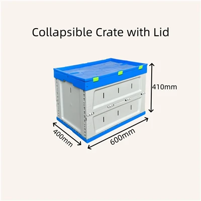 Collapsible Crate with Lid