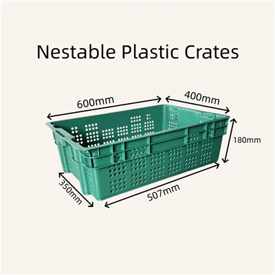 Nestable Plastic Crates