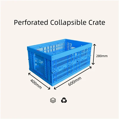 Perforated Collapsible Crate