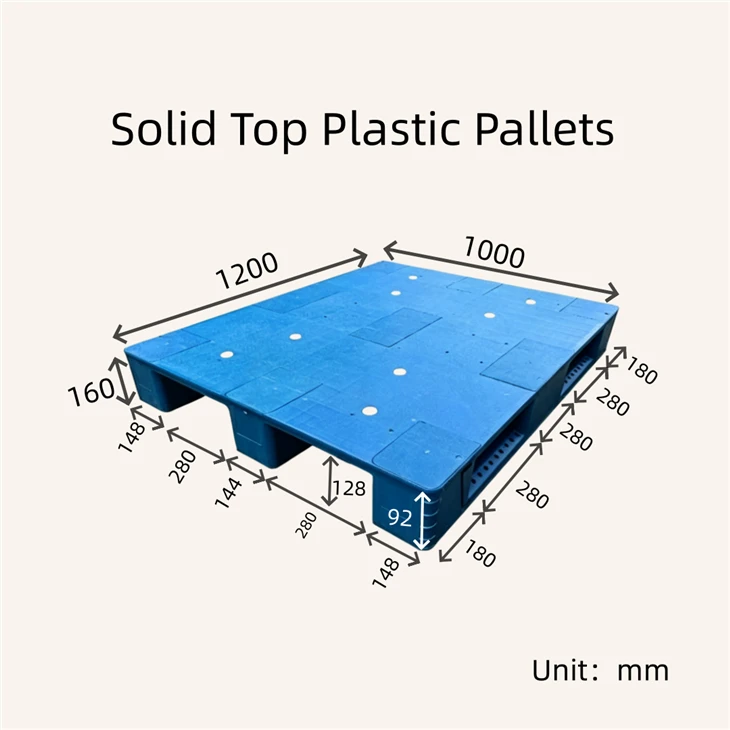 Solid Top Plastic Pallets