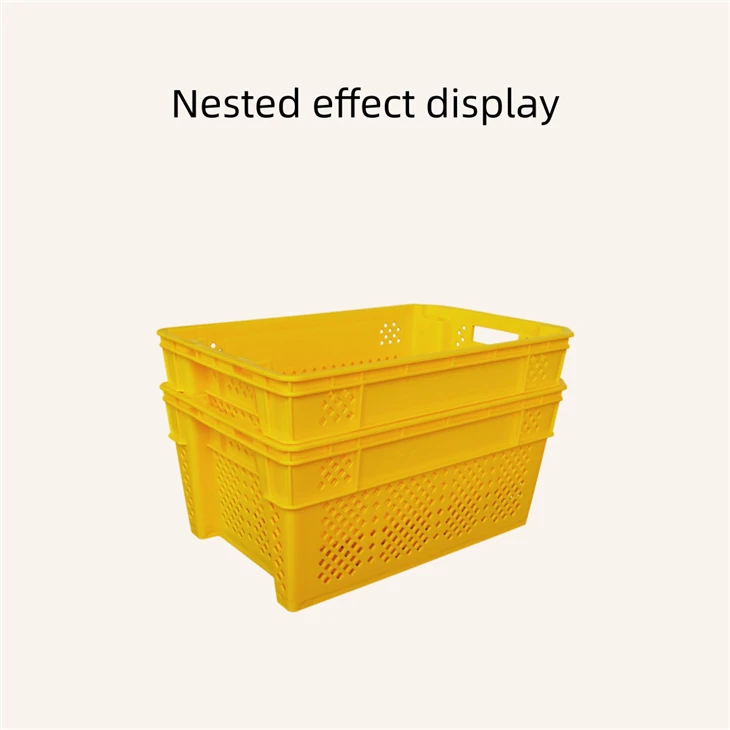 Perforated Reversible Nestable Crate best