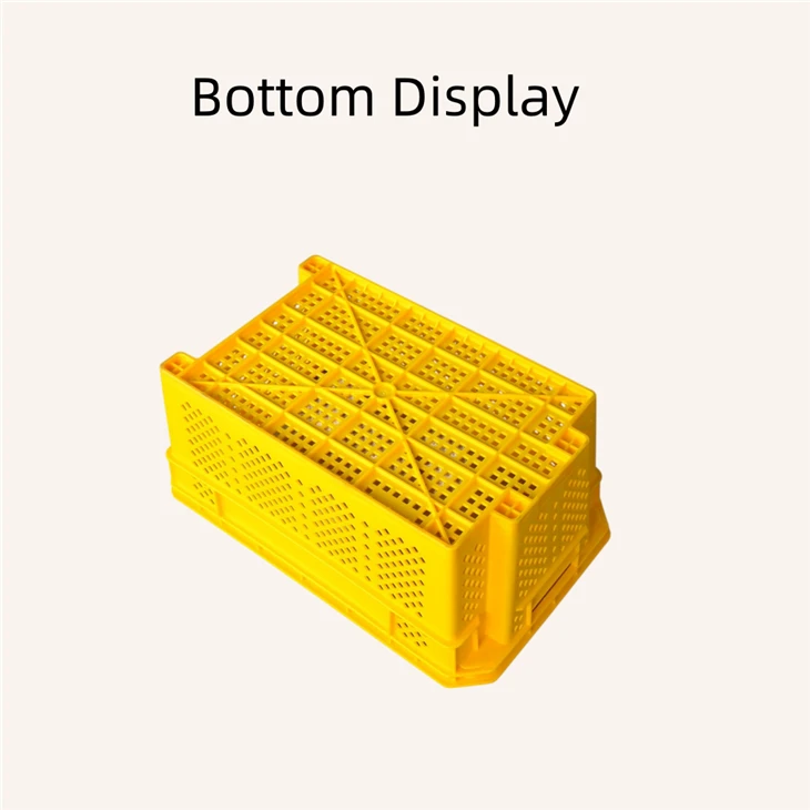 Perforated Reversible Nestable Crate factory