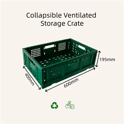 Collapsible Ventilated Storage Crate