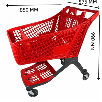 Plastic Shopping Trolley(100L)
