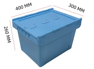 Standard Attached Lid Crate