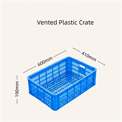 Vented Plastic Crate