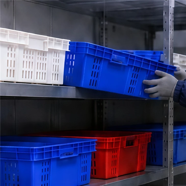 Vented Stackable Plastic Crate factory